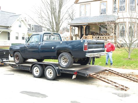 1976 Dodge D100 Pickup Truck - Car Craft Magazine