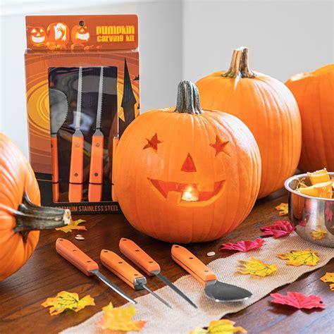 Professional Pumpkin Carving Kit (11.5 inch) - Heavy Duty Stainless Steel Tool 850135007142 | eBay