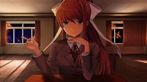 DDLC Monika After Story Mod Wallpapers - Wallpaper Cave