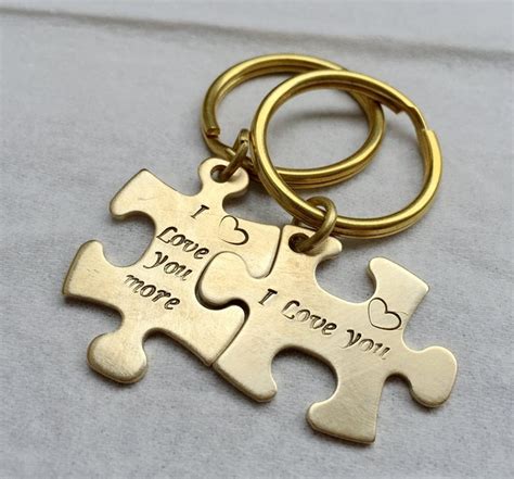 Personalized Couples Gift Couple Keychain Couples | Etsy