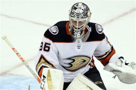 Anaheim Ducks ink goalie John Gibson to 8-year pact - UPI.com