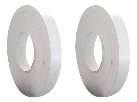 RAB PVC Edge Band Tape ((length 50 meter of 2 roll, 0.5 mm Thickness, 2.2 cm Width, COLOR:-White ...