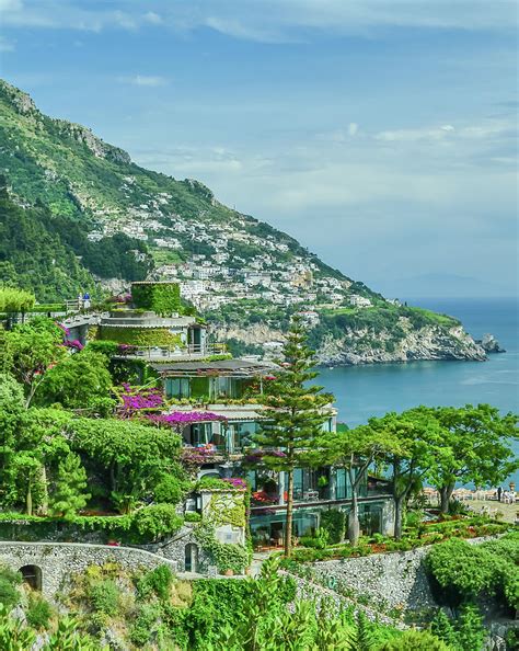 Amalfi Coast Hotel View 2 Photograph by Elena Cintron - Fine Art America