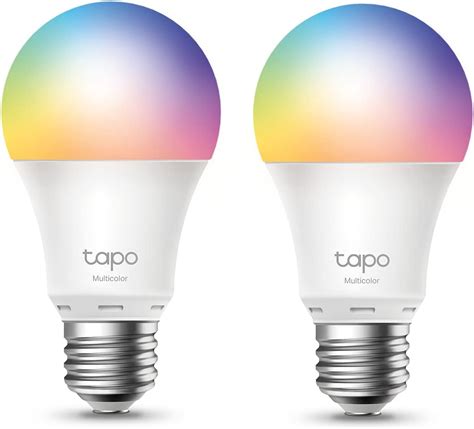 TP-Link Tapo Smart Light Bulbs - 16M Colors RGBW, Dimmable, Alexa and Google Home Compatible in ...