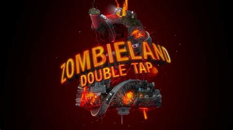 Zombieland 2 Double Tap, Logo, 4K, #1 Wallpaper