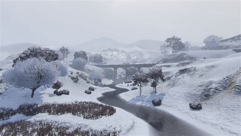 Christmas in Singleplayer (Snow Mod) V1.01 – GTA 5 mod