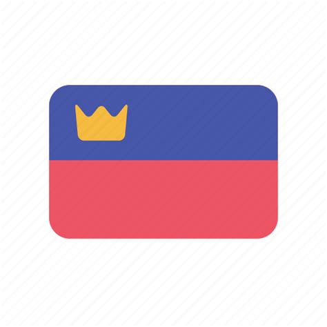 Liechtenstein, flag, crown icon - Download on Iconfinder