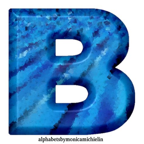 M. Michielin Alphabets: BLUE TEXTURE ALPHABET PNG, ALFABETO TEXTURA AZUL PNG