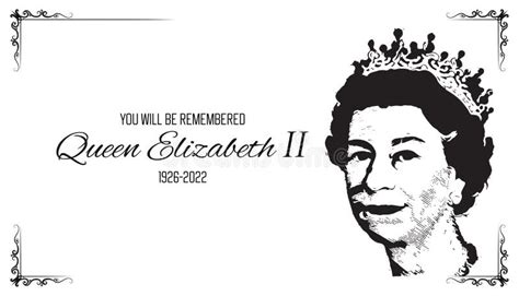 Queen Elizabeth II Died 1926 - 2022 a Tragic Event, the End of an Era ...