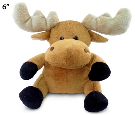 6 Inches Plush Moose