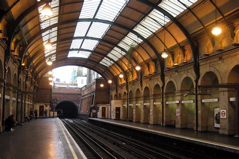 London Underground Notting Hill Gate Station shortly before it opened ...