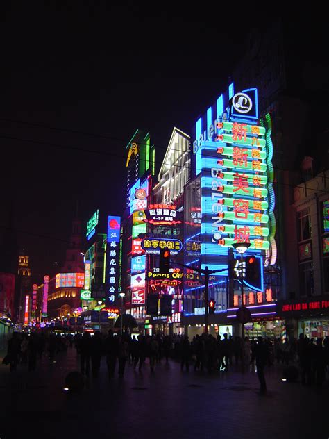 Free Stock photo of Colorful Neon Lights in Chinese City at Night | Photoeverywhere