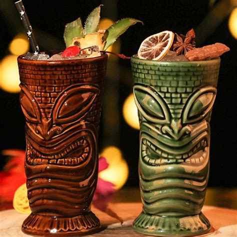 Ceramic Tiki Mug - Ceramic - 28 Styles Available - ApolloBox