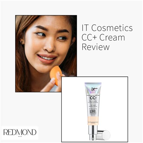 IT Cosmetics CC Cream Review - Redmond Mom