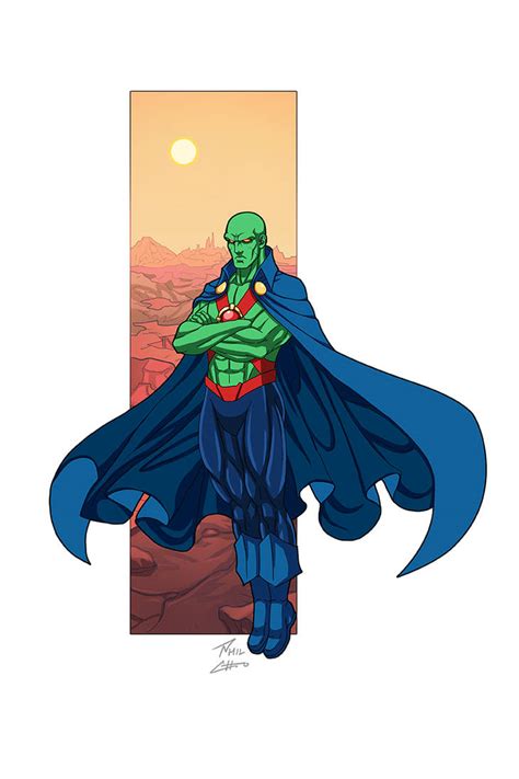 Martian Manhunter commission by phil-cho on DeviantArt