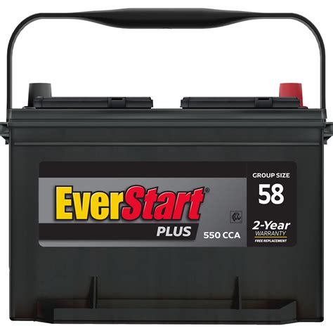 EverStart Plus Lead Acid Automotive Battery, Group Size 65 (12 Volt/750 ...