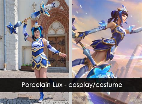 Porcelain Lux Cosplay/costume Inspired by League of Legends - Etsy