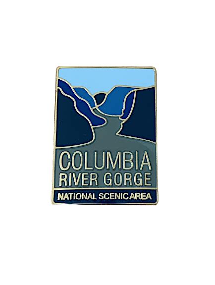 Columbia River Gorge National Scenic Area Lapel Pin: DiscoverNW.org