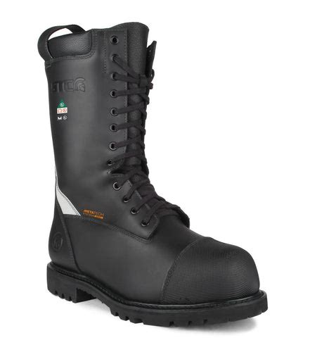 Commander, Black | NFPA Firefighter Boots | Metatarsal Protection – STC ...