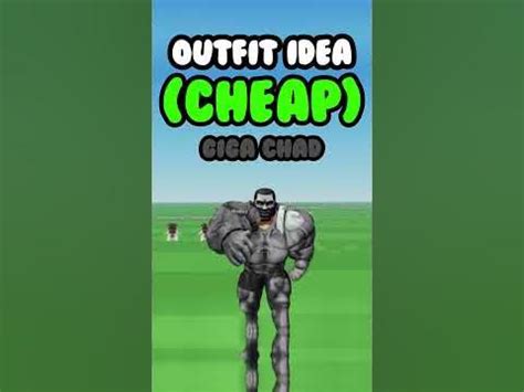 GIGA CHAD Outfit in Roblox! 🗿💪😎 #roblox #gigachad #robloxoutfits #outfitideas - YouTube