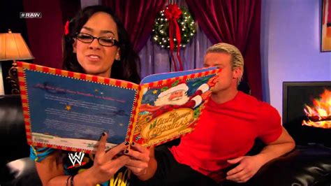 AJ Lee and Dolph Ziggler passionately kiss under the mistletoe: Raw, Dec. 24, 2012 - YouTube