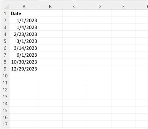 How to Use Weekday Function in VBA (With Example)