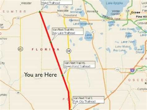 The G.J.A. Van Fleet State Trail, mid Florida | Florida, Fleet, Florida city