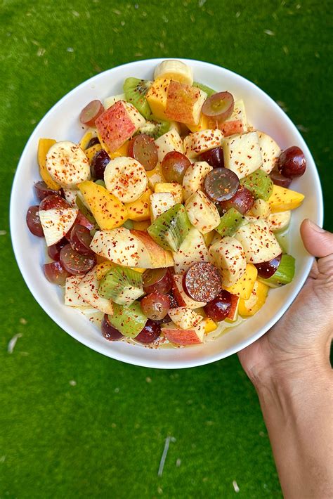 Fruit Salad with Golden Elixir Vinegar - Lindera Farms