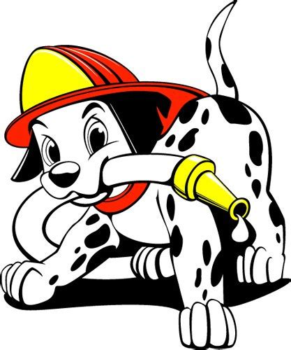 Firefighter Dog Cartoon | Free download on ClipArtMag