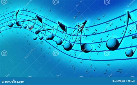 Animated Background with Musical Notes, Music Notes - LOOP Stock Video - Video of abstract ...