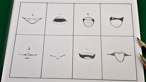 How To Draw A Mouth Anime - Infoupdate.org