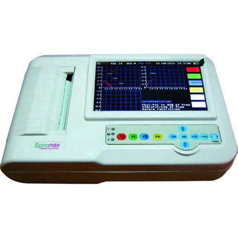 Pulmonary Function Test PFT Machine Spirometer, For Hospital, Rs 14000 ...