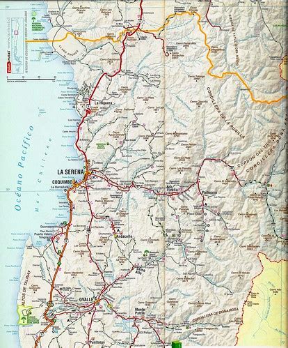 Mapa vial de Chile (Chile road map) | mapa_Turistel_2007_nor… | Flickr