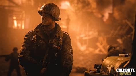 2560x1440 Resolution Call Of Duty WWII Soldier 1440P Resolution Wallpaper - Wallpapers Den