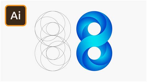 Infinite Logo Design in Illustrator Tutorial - YouTube