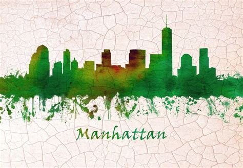 Premium Photo | Manhattan new york city skyline