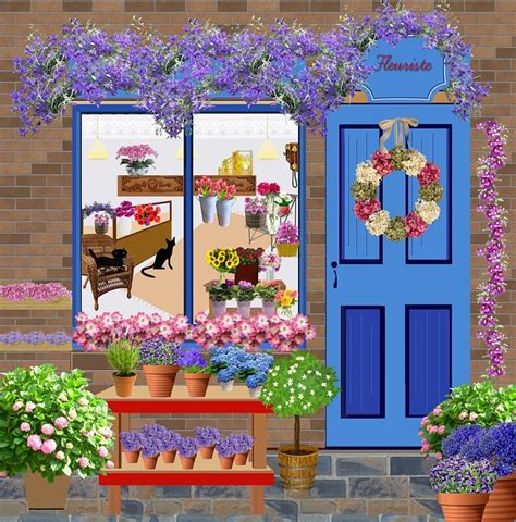 Free illustration: Shop, Florist, Collage, Flowers - Free Image on ...