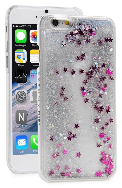 Skinnydip 'Silver Glitter' Liquid iPhone 6 & 6s Case | Nordstrom