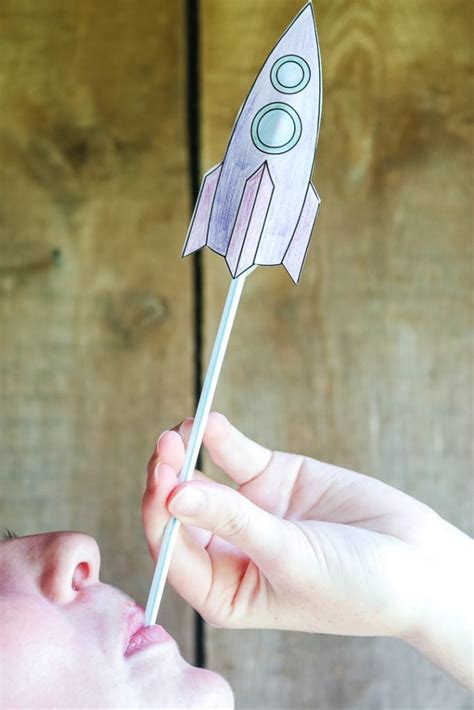 Straw Rockets: Make Your Own with a Free Printable - Angie Holden The ...