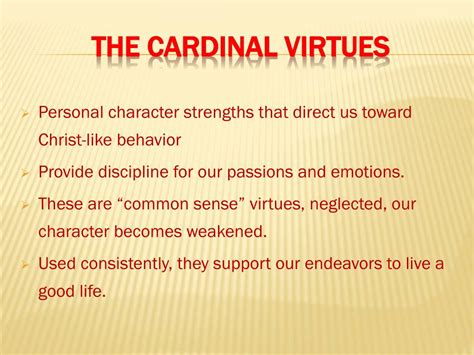 PPT - The Cardinal Virtues PowerPoint Presentation, free download - ID:2162233