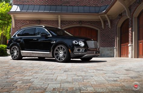 Luxurious Black Bentley Bentayga Adorned with Chrome Elements — CARiD.com Gallery