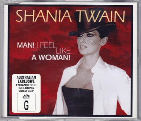 Shania Twain - Man! I Feel Like A Woman! (1999, Australian Exclusive, CD) | Discogs