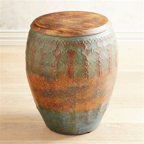 Looking for a statement piece but short on space? We suggest our handsome, handcrafted drum ...