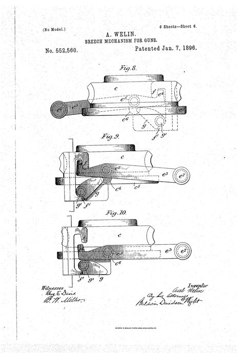 Patent of the Day: Breech Mechanism for Guns | Suiter Swantz IP