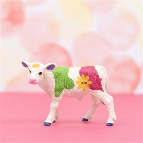 Schleich Limited Ed 2023 Colorful Spring Calf – Animal Kingdoms Toy Store