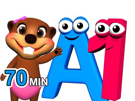 Busy Beavers - Kids Learn ABCs 123s & More - Kids Channel