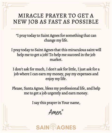 8 Miracle Prayers to Get a Job & New Job Opportunity