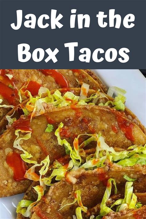 Jack In The Box Tacos | Recipe | Restaurant recipes, Copykat recipes ...