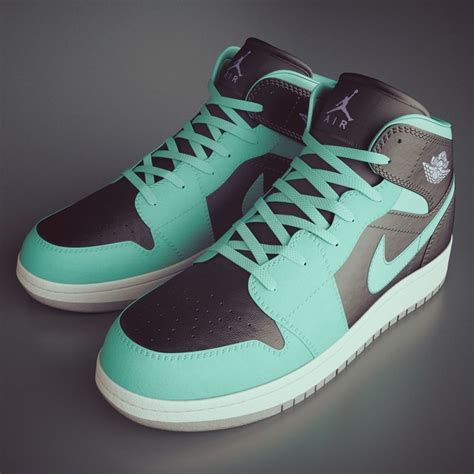 3d model of photoreal shoes nike air