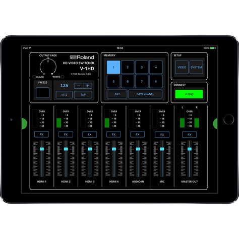 Roland V-1SDI 4-Channel HD Video Switcher | ProSoundGear